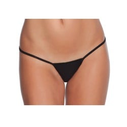 Low Rise Lycra G-String Black O/S