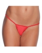 Low Rise Lycra G-String Red O/S