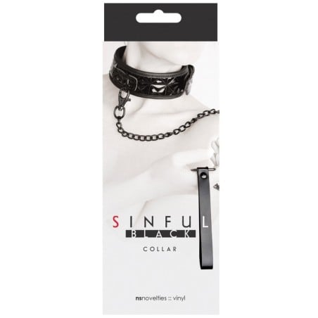 NS Novelties Sinful Collar - Black