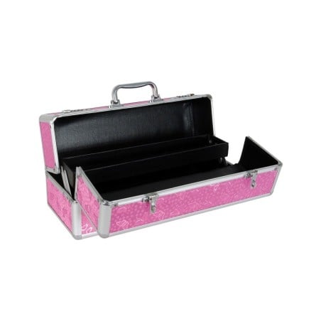 Large Lockable Vibrator Case - Pink