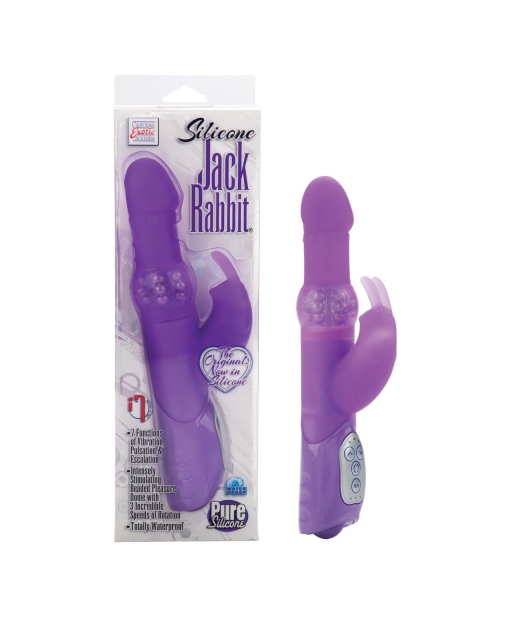 Silicone Jack Rabbit - Purple