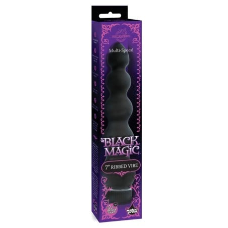 Black Magic 7" Ribbed Vibe