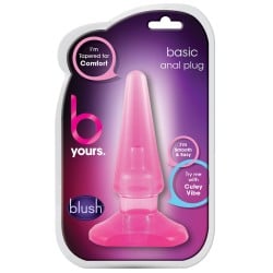 Blush Basic Anal Plug - Pink