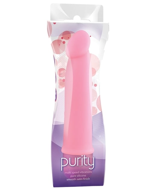 Blush Purity Silicone Vibrator - Pink