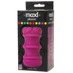 Mood UR3 Thick Ribbed Stroker - Purple