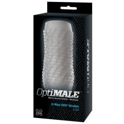 OptiMale 2 Way Strokers  Link- Clear