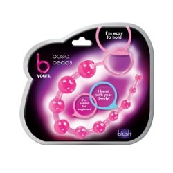 Blush Basic Anal Beads - Pink