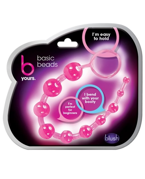 Blush Basic Anal Beads - Pink