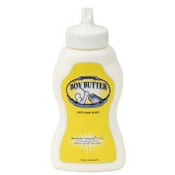 Boy Butter Churn Style  - 9 oz Squeeze Bottle