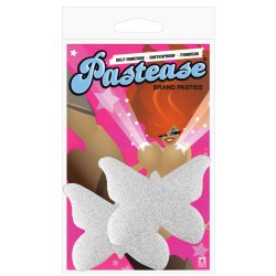 Pastease Silver Glitter Butterfly O/S