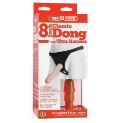 Ultra Harness 2 Set w/8" Dong & Powder