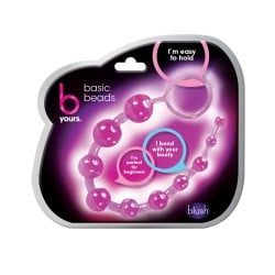 Blush Basic Anal Beads - Purple