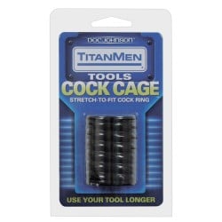 Titanmen Tools Cock Cage - Black