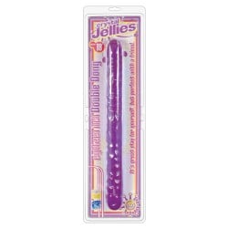 Crystal Jellies 18" Double Dong - Purple