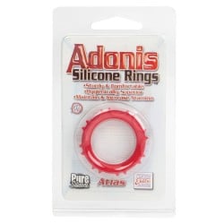 Adonis Atlas Silicone Ring - Black