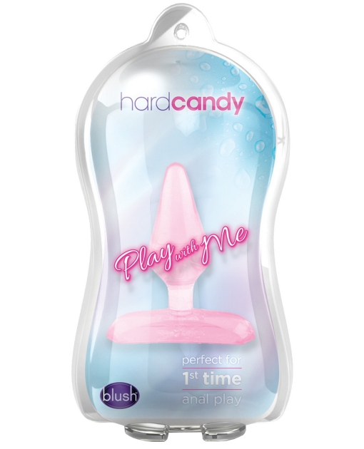Blush Hard Candy Anal Plug - Pink