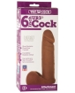 UR3 Vac-U-Lock Cock Attachment - 6 " Brown