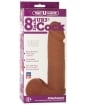 UR3 Vac-U-Lock Cock Attachment - 8" Brown