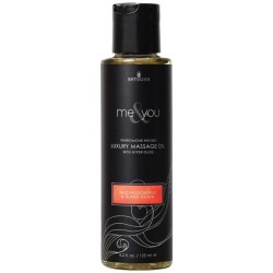 Sensuva Me & You Massage Oil - 4.2 oz Passion Fruit Guava