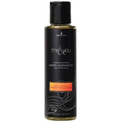 Sensuva Me & You Massage Oil - 4.2 oz Sugar & Citrus