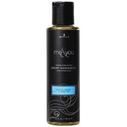 Sensuva Me & You Massage Oil - 4.2 oz Vanilla Sugar Sweet Pea