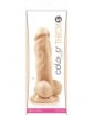 NS Novelties Colours Pleasures Thick 5" Dildo - White