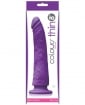 NS Novelties Colours Pleasures Thin 8" Dildo - Purple