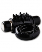 Sensuelle Bullet Ring Cockring - 7 Function Black