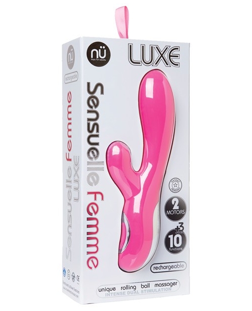 Sensuelle Femme Luxe 10 Fun Rabbit Massager - Pink
