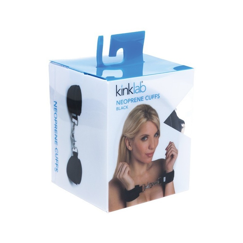 Kinklab Neoprene Wrist Cuffs - Black Kinklab Neoprene Wrist Cuffs - Black