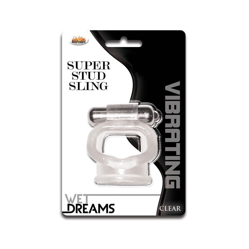 Wet Dreams Super Stud Sling - Clear Wet Dreams Super Stud Sling - Clear