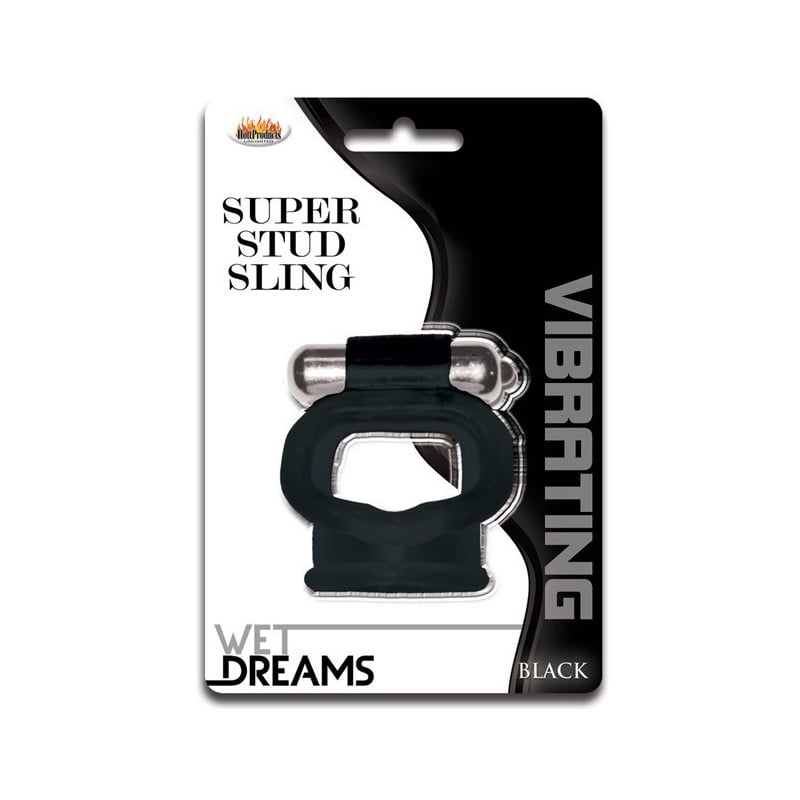 Wet Dreams Super Stud Sling - Black Wet Dreams Super Stud Sling - Black