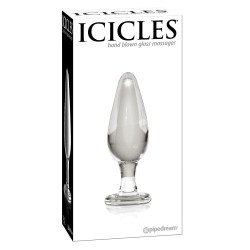 Icicles No. 26 Hand Blown Glass - Clear
