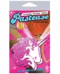 Pastease Unicorn Hot Pink Glitter on White O/S