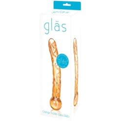 Glas Tickler Dildo - Orange