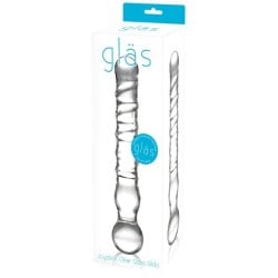 Glas Joystick Dildo - Orange