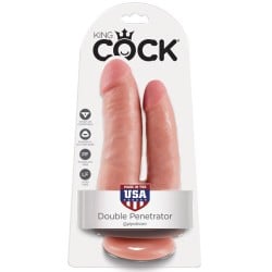 King Cock Double Penetrator - Flesh