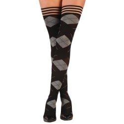 Kix'ies Kimmie Argyle Thigh High Argyle C