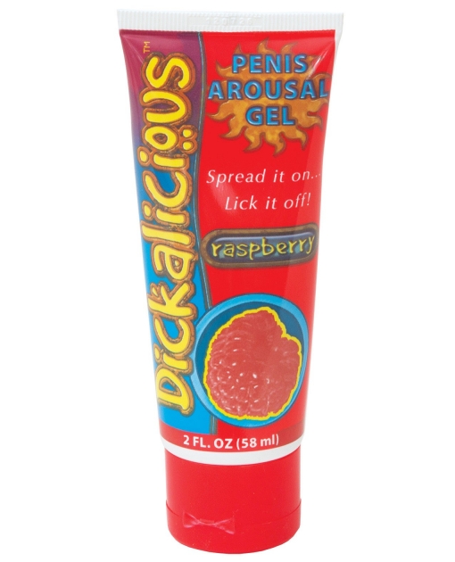 Dickalicious Penis Arousal Gel 2 oz - Raspberry