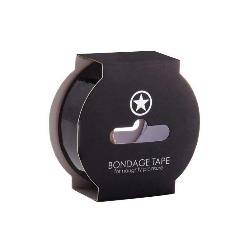 Shots Ouch Bondage Tape - Black Shots Ouch Bondage Tape - Black