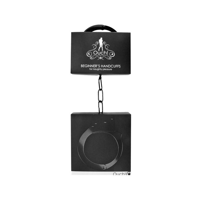 Shots Ouch Beginner Handcuffs - Black Shots Ouch Beginner Handcuffs - Black