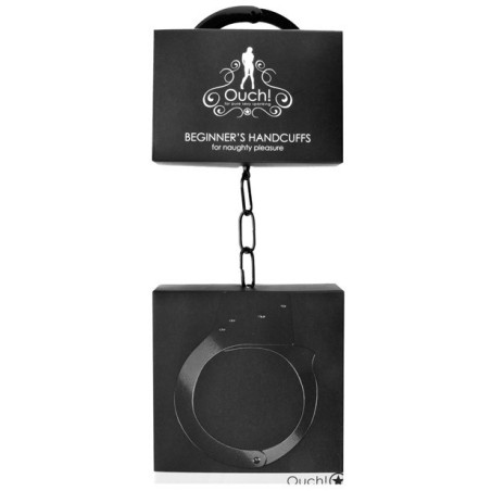 Shots Ouch Beginner Handcuffs - Black