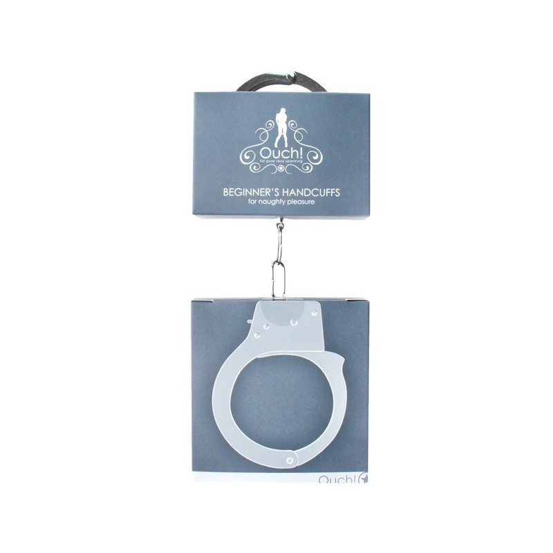 Shots Ouch Beginner Handcuffs - Metal Shots Ouch Beginner Handcuffs - Metal