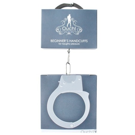 Shots Ouch Beginner Handcuffs - Metal