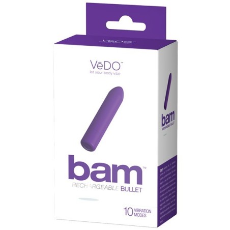 VeDO BAM Rechargeable Bullet - Into You Indigo