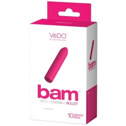 VeDO BAM Rechargeable Bullet - Foxy Pink