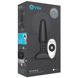 B Vibe Rimming Plug - Black