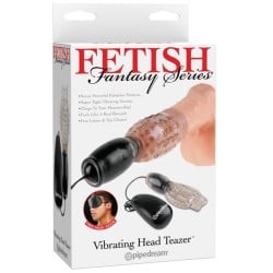 Fetish Fantasy Series Vibrating Head Teazer - Black