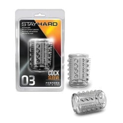 Blush Stay Hard Cock Sleeve 03 - Clear