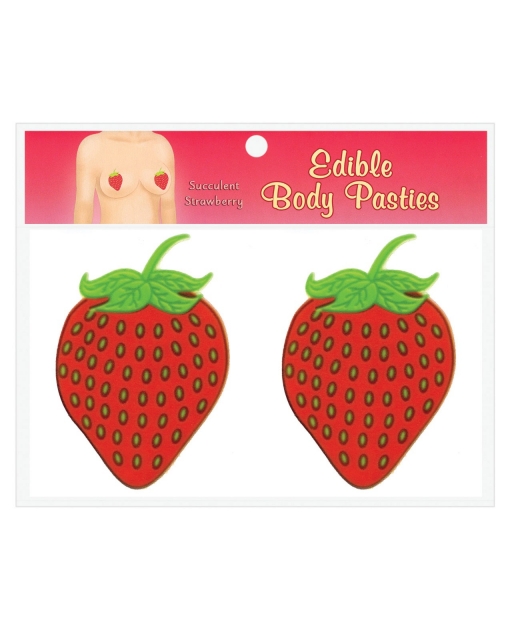 Edible Body Pasties - Strawberry